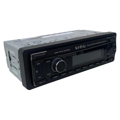Auto Estéreo Infinity Alpha De Bluetooth Usb Aux Caratula